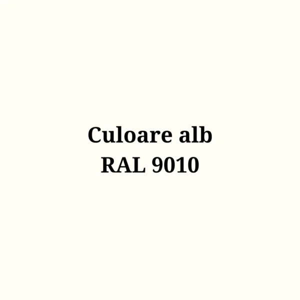 Cădiță de duș Gloria, Alb, cu sifon inclus - imagine 7