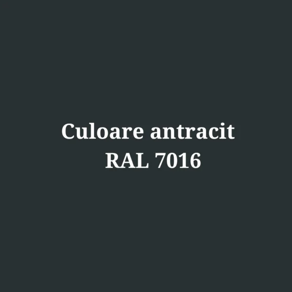 Cădiță de duș Serena, antracit, cu sifon inclus - imagine 4