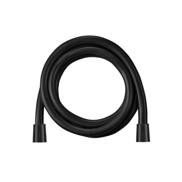 Furtun de dus negru mat 1,70 m