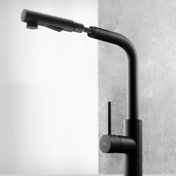 Baterie detașabilă cu o singură manetă Negru mat - imagine 3