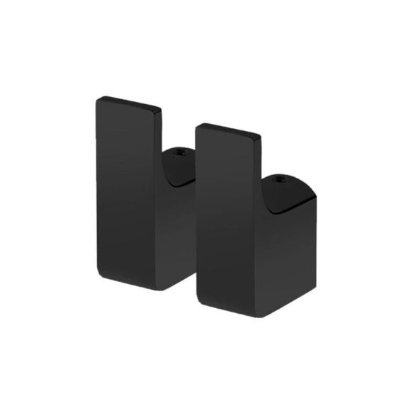 Set cu cuiere negru mat