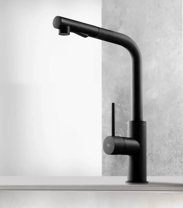 Baterie detașabilă cu o singură manetă Negru mat - imagine 4
